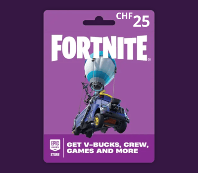 Fortnite CHF 25 PC Epic Games Gift Card CH cover