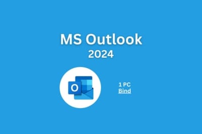Office Outlook 2024 1 PC Bind gift card