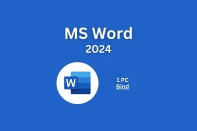 Office Word 2024 gift card
