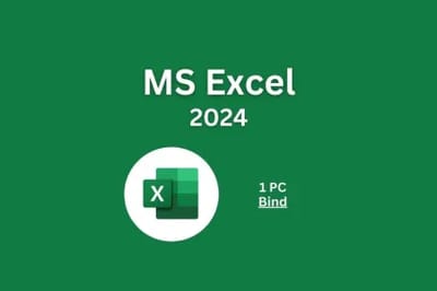 Office Excel 2024 gift card