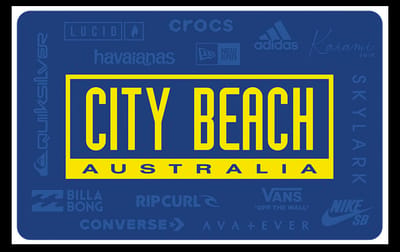 City Beach Australia gift card