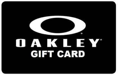 Oakley Australia gift card