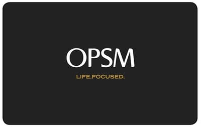 OPSM Australia gift card