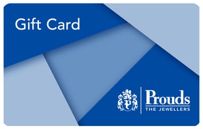 Prouds the jewellers Australia gift card