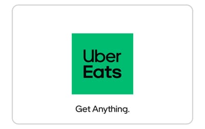 Uber Eats Australia gift card