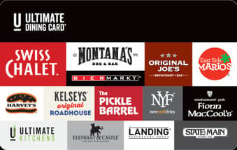 The Ultimate Dining Card Canada gift card