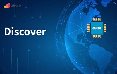 Discover Global data 10 GB - 180 Days eSIM (Worth USD57) Malaysia gift card