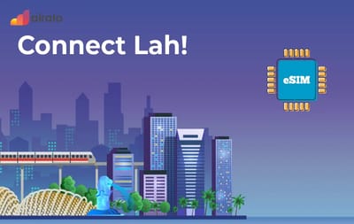 Connect Lah! Singapore 3 GB - 30 Days eSIM (Worth USD7) Malaysia gift card