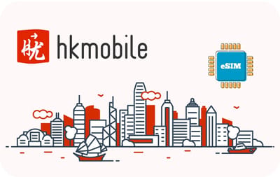 hkmobile eSIM Hong Kong 5 GB - 30 Days eSIM (Worth USD12) Philippines gift card