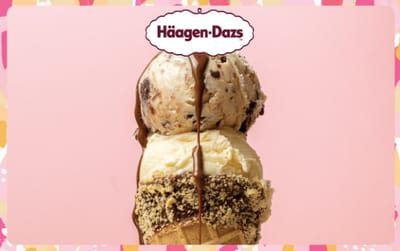 Valuegift from Haagen-Dazs Thailand gift card