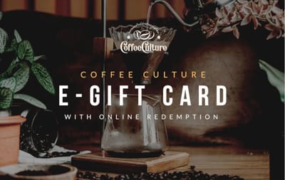 Coffee Culture Cash Voucher Thailand gift card
