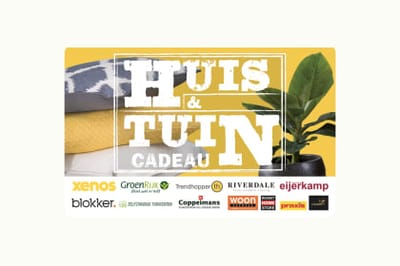 Huis & Tuin cadeau EUR gift card