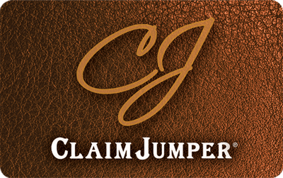Claim Jumper Restaurant gift card