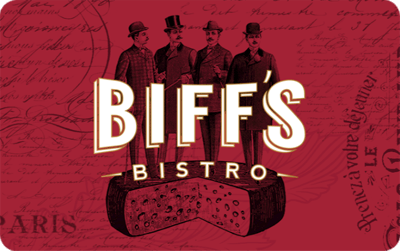 Biff's Bistro Canada gift card