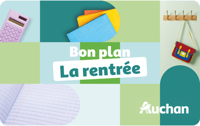 Auchan - Carte Rentr France gift card