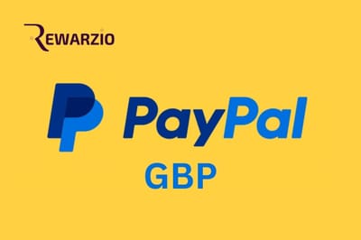 PayPal Instant TOP-UP GBP gift card