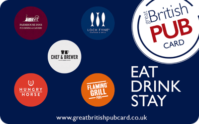 Chef & Brewer UK gift card