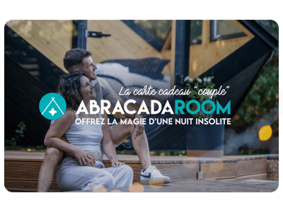 Carte cadeau Couple AbracadaRoom France gift card