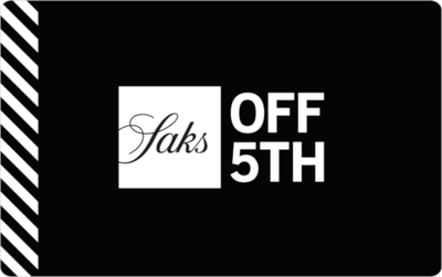 Saks OFF 5TH USA gift card