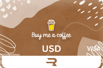 Rewarble Buy me a Coffee USD gift card