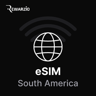 eSIM South America gift card