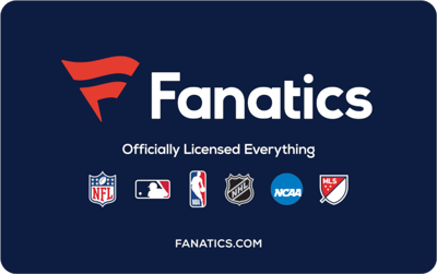 Fanatics Canada gift card