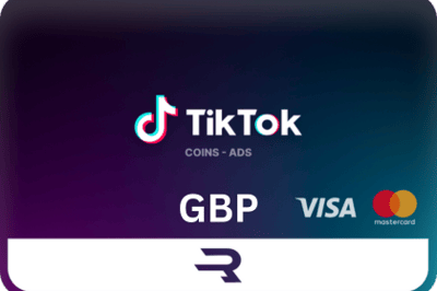 Rewarble TikTok Coins GBP gift card