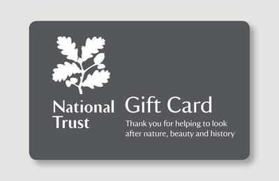 National Trust UK gift card