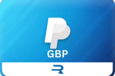 Rewarble Paypal GBP gift card
