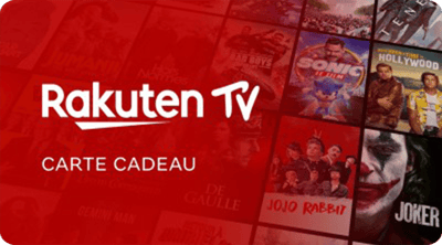 RAKUTEN TV France gift card