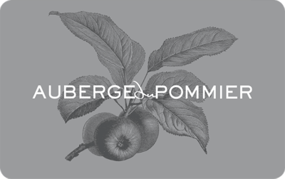Auberge du Pommier Canada gift card