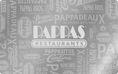 Pappas Restaurants gift card