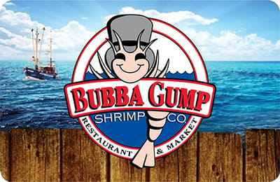 Bubba Gump Shrimp gift card