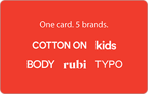 Cotton On Group New Zealand gift card