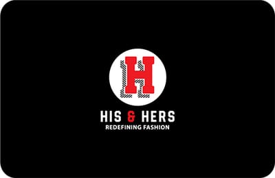 His & Hers UAE gift card