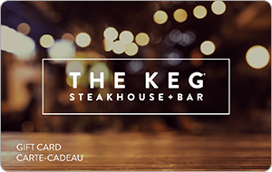 The Keg Canada gift card