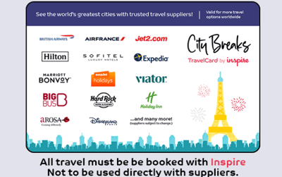 City Breaks UK gift card
