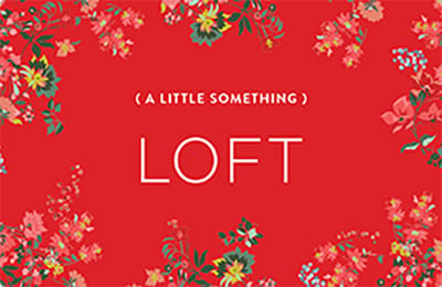 LOFT gift card