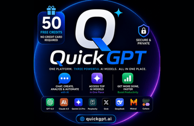 QuickGPT gift card