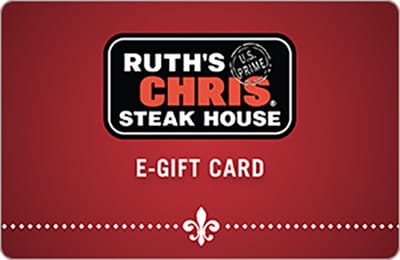 Ruth's Chris Steakhouse gift card