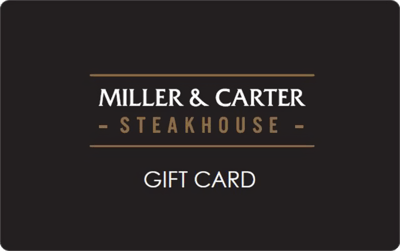Miller & Carter Steakhouse UK gift card