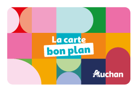 Auchan - Carte Bon plan France gift card