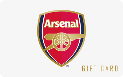 Arsenal FC UK gift card