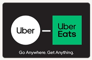 Uber & Uber Eats Switzerland gift card