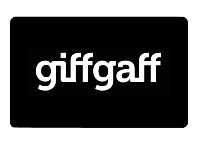 Giff Gaff UK gift card