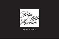 Saks Fifth Avenue USA gift card