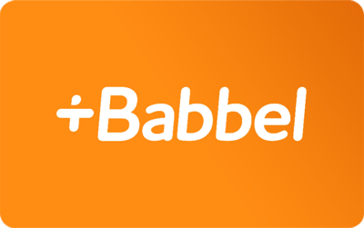 Babbel Germany gift card