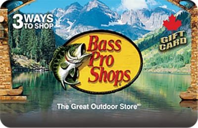 Bass Pro Shops Canada gift card