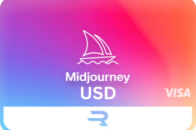 Rewarble Midjourney USD gift card