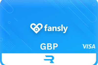 Rewarble Fansly GBP gift card